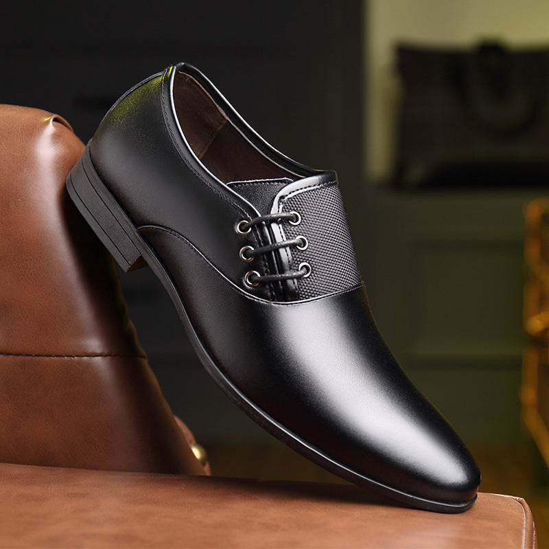 leather business 45 formal pointed shoes 46