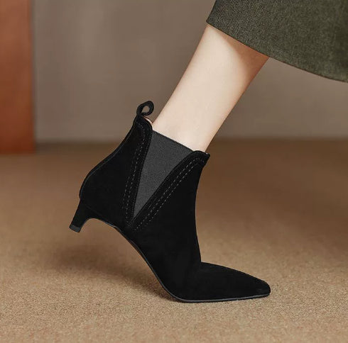 Fall And Winter Stiletto Ankle Boots With A French-inspired Cut That Flatter Your Figure And Create A Slimming Silhouette