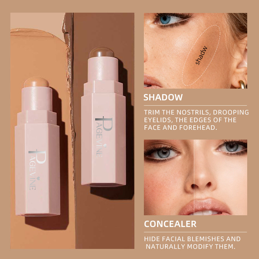 Versatile Soft-Matte Contour Stick For A Natural Finish