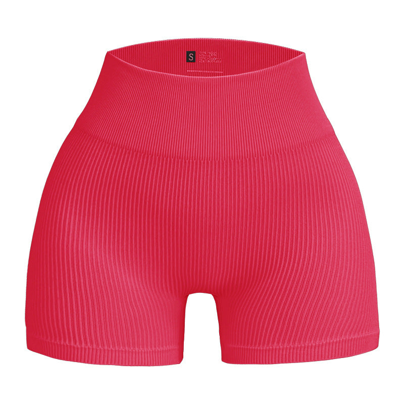 Seamless Thread Three-point Yoga Pants