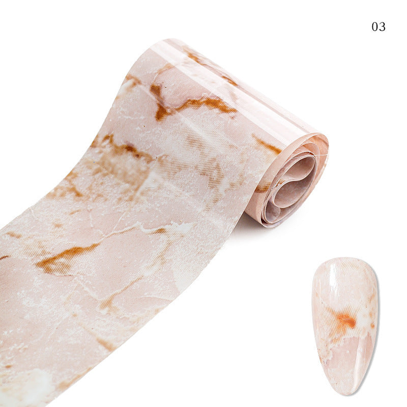 Marble Smudge Pattern Cellophane Starry Paper