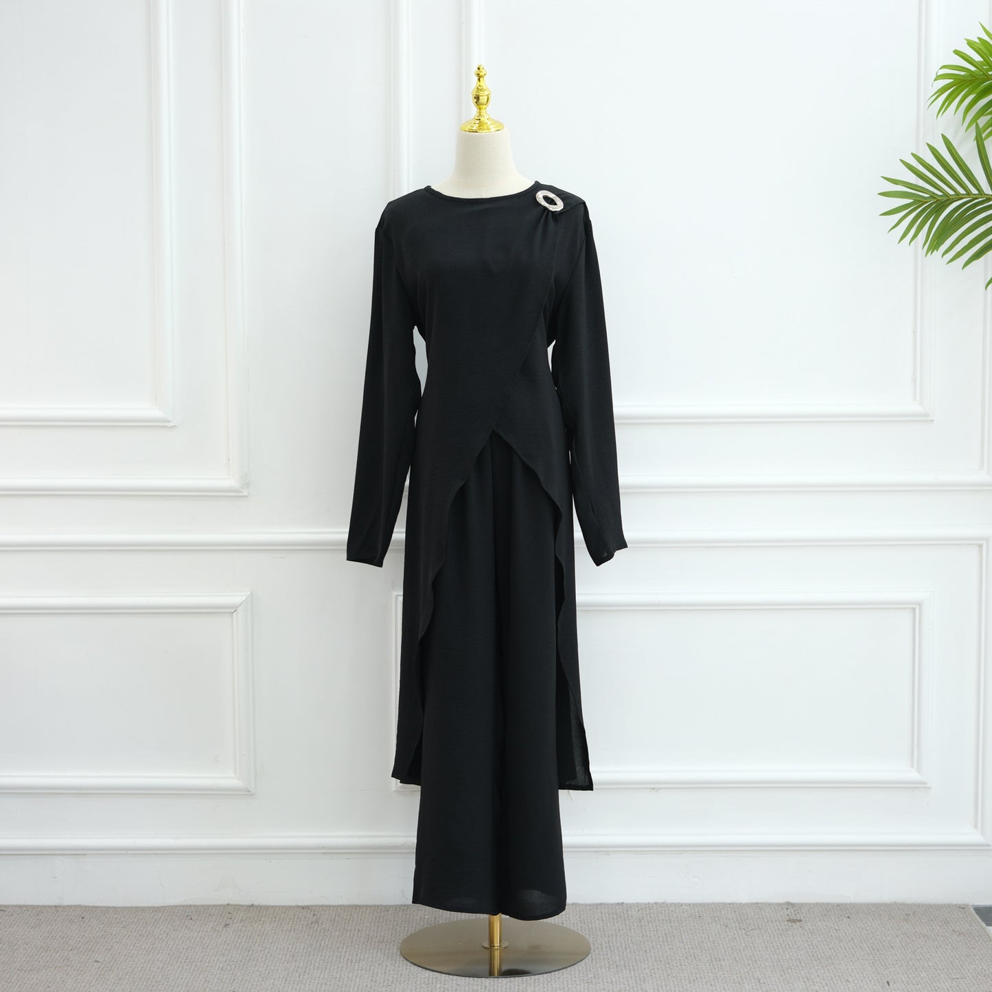 Womens Fashion Two-piece Top And Pants Set