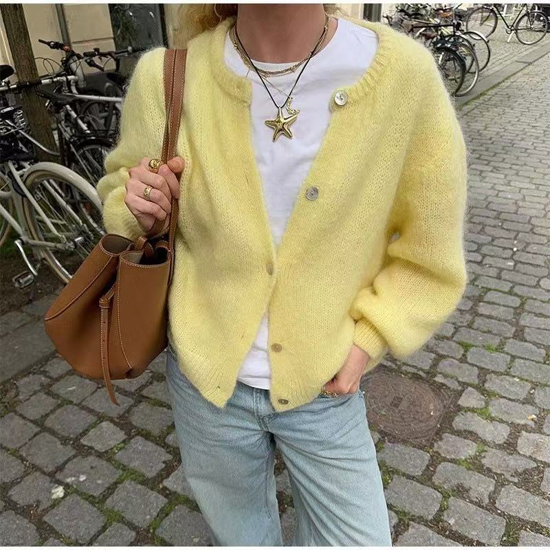 Efterår Ny afslappet sweaterjakke til kvinder