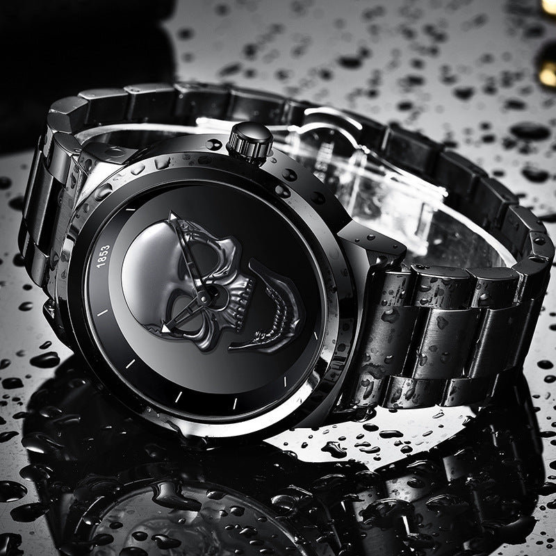 Simple skull watch