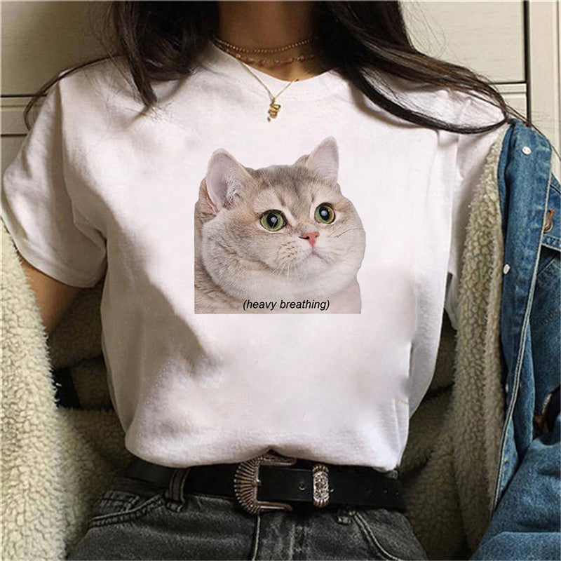 Western-style Loose Couple's Parent-child T-shirt