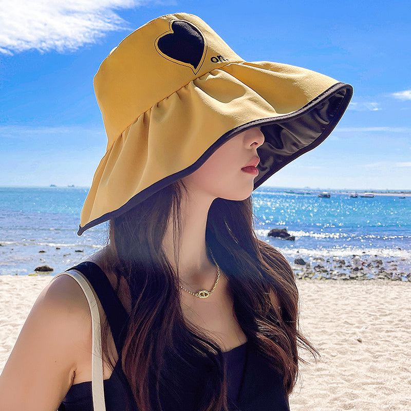 Sunshade Fisherman Women's Face Covering Sun Hat