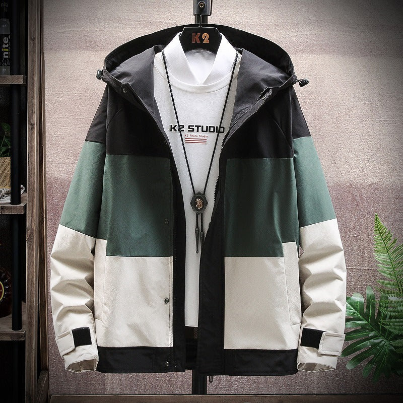 Men's Youth Coat Jacket Fashion Korean Casual Trend