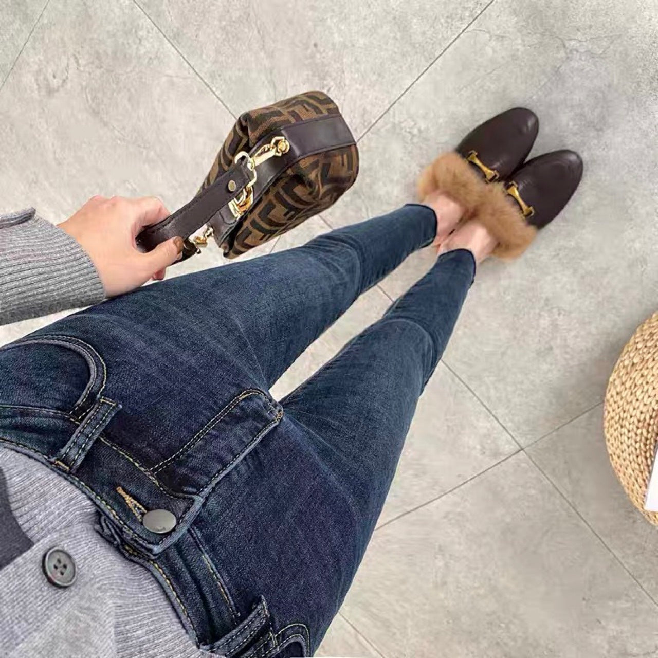 Women's Slim High Waist Stretch Skinny Jeans