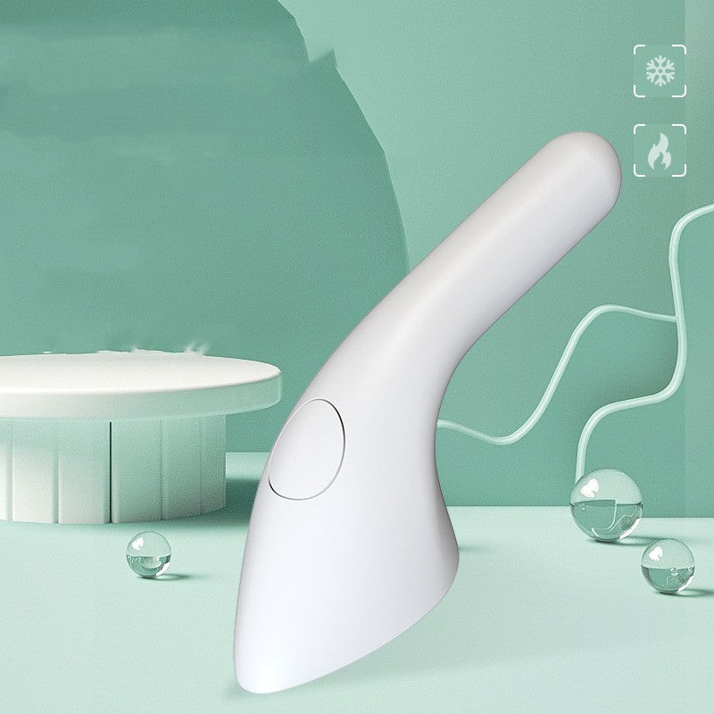 Iskompression instrument, kold- og varmekompressionsinstrument til ansigt, lille strygejern, ansigtsmassage skønhedsinstrument, varmekompressionsintroduktionsinstrument, øjenkoldkompressionsinstrument
