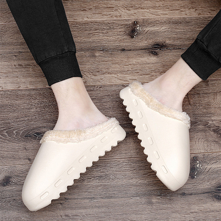 Fashion Baotou with Cotton Casual Slippers