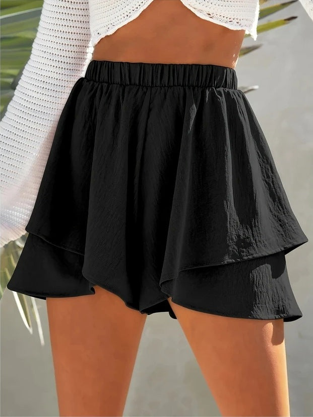 Shorts Women's Clothing High Waist Fashion Three Points