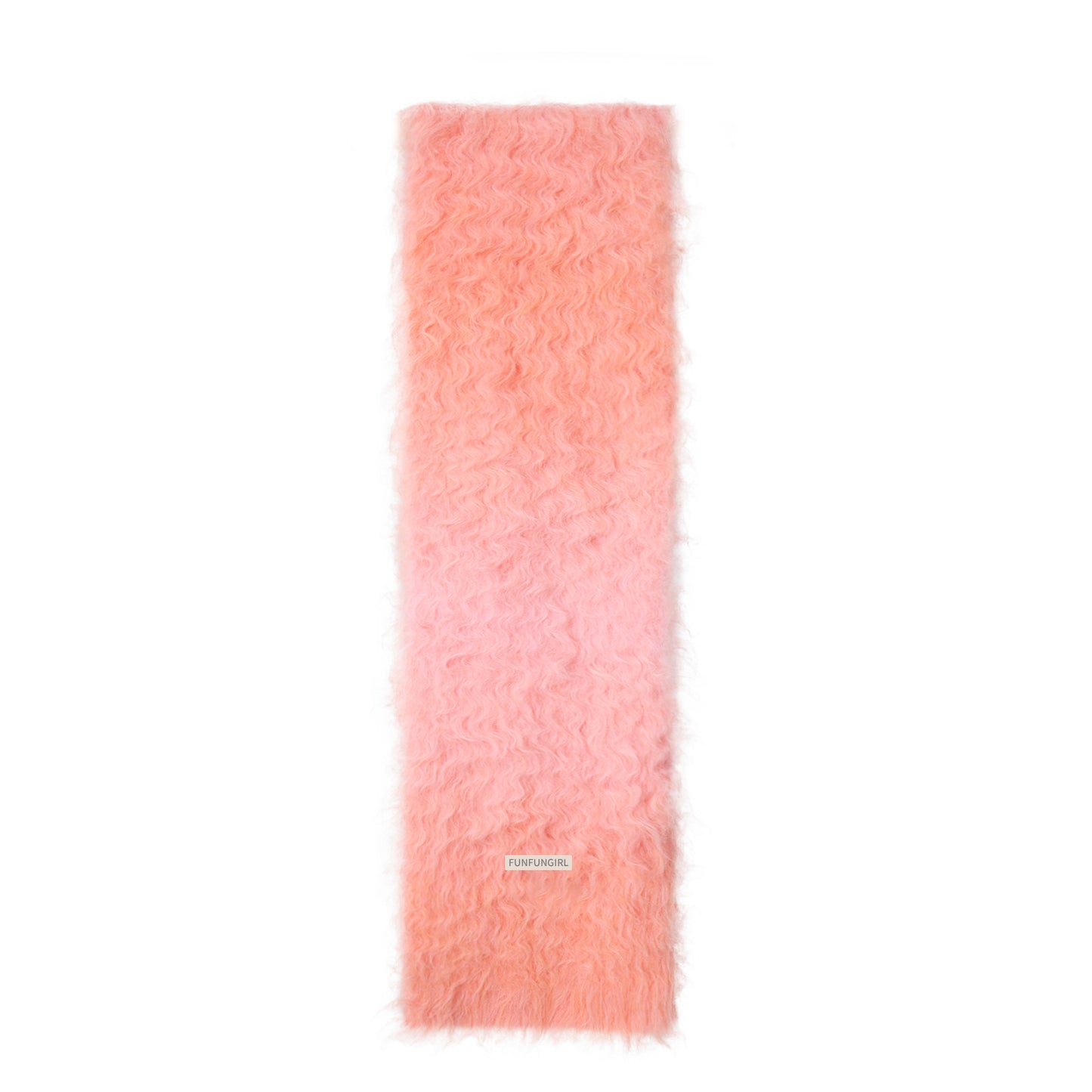 Fluffy Knitted Scarf Warm And Thick Scarf