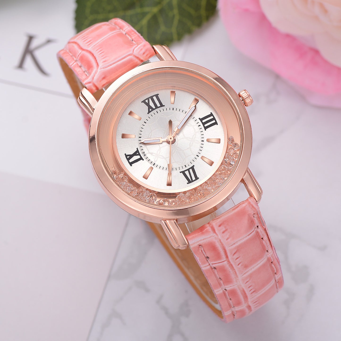 Women's Rhinestone Ball Watch