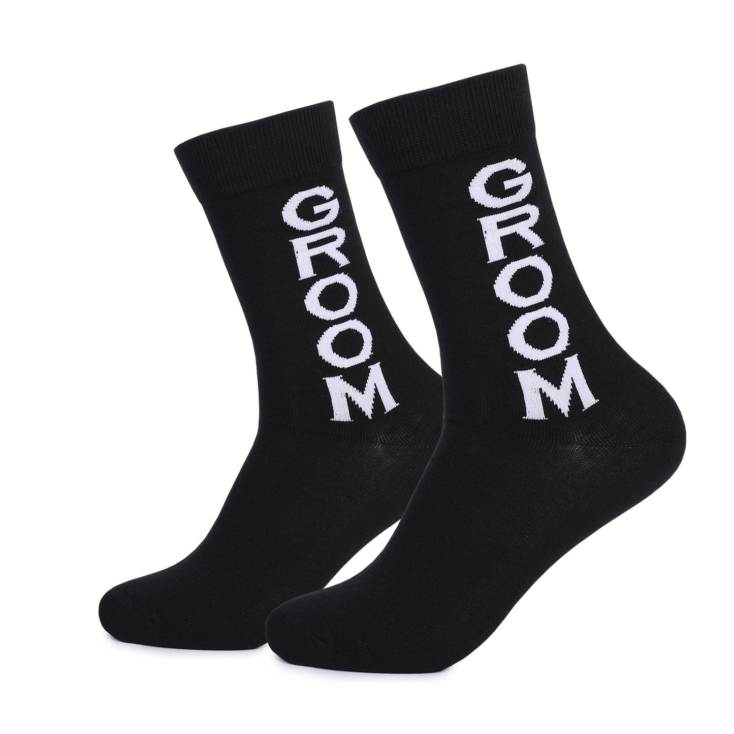 Fashion Christmas Cotton Mid-calf Letter Socks