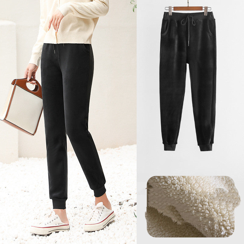 Super Soft Thickened Sweater Plush Sweatpants
