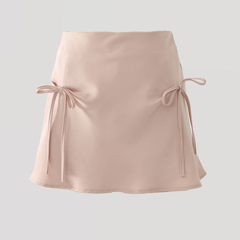 Fashion Personality Bow Bandage Skirt For Women