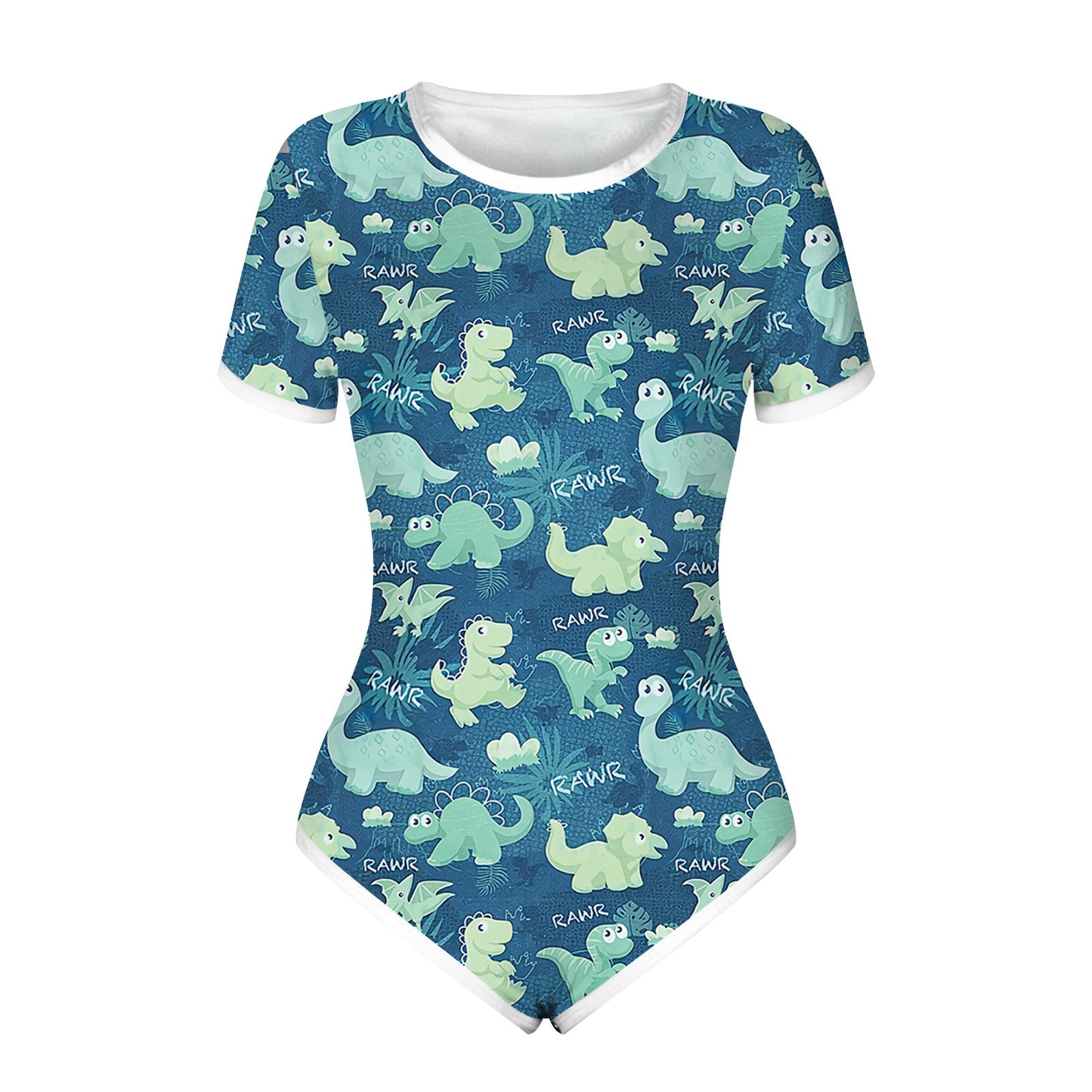 Women's Slim-fit Short-sleeved Jumpsuit Popular Fashion