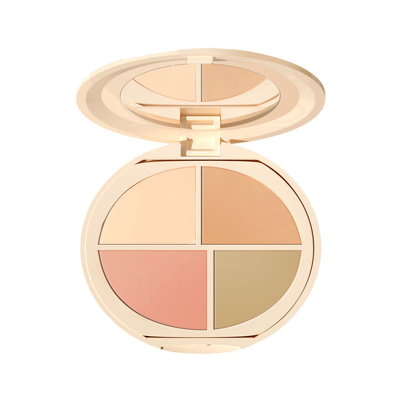 Cloud Soft Light Four Color Concealer Tray Clear To Take Paste