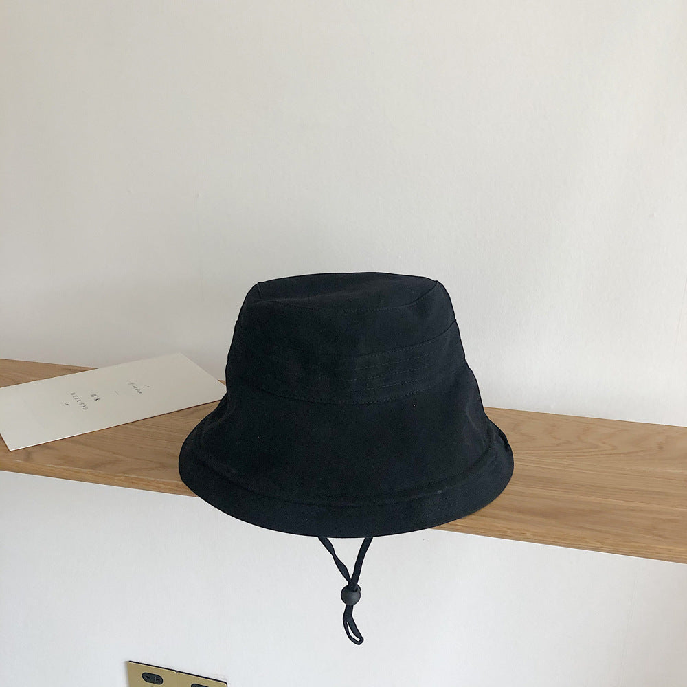 Big Brim Sun-proof Bucket Hat Lemon