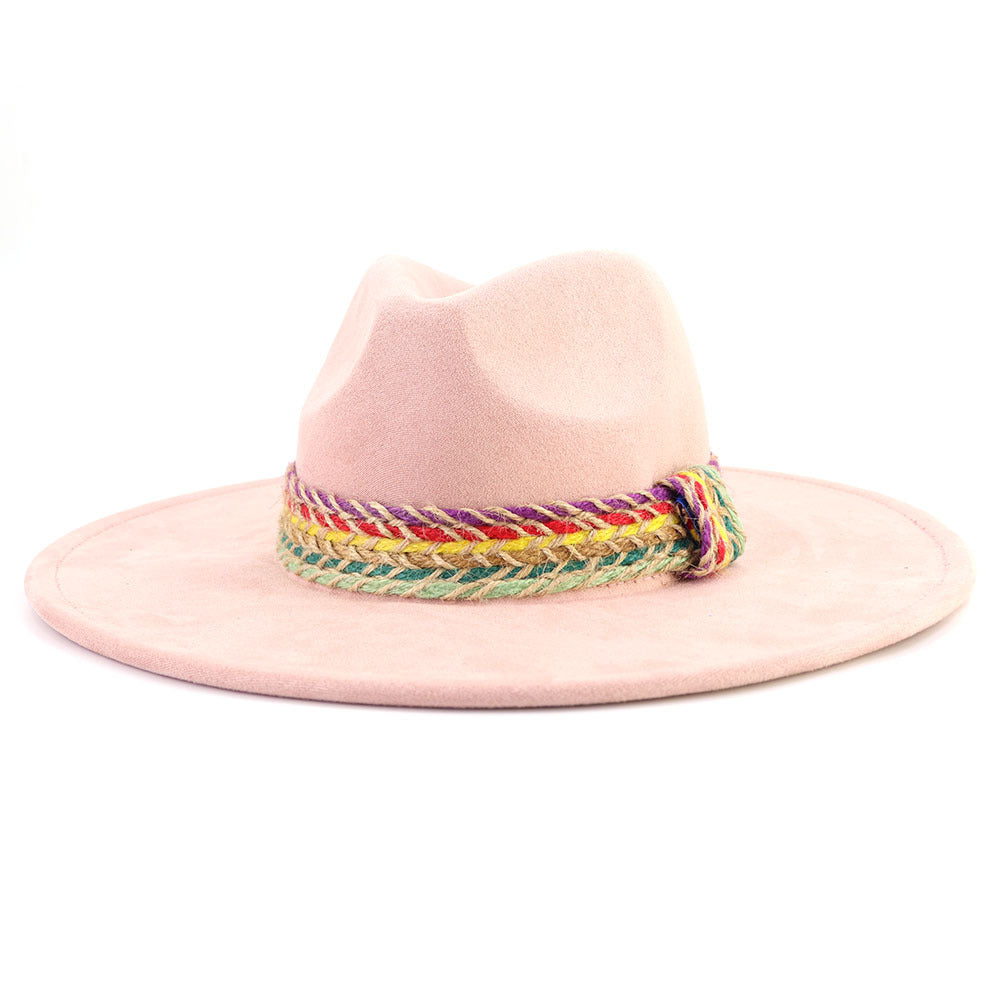 New Wide Brim Top Hat For Women