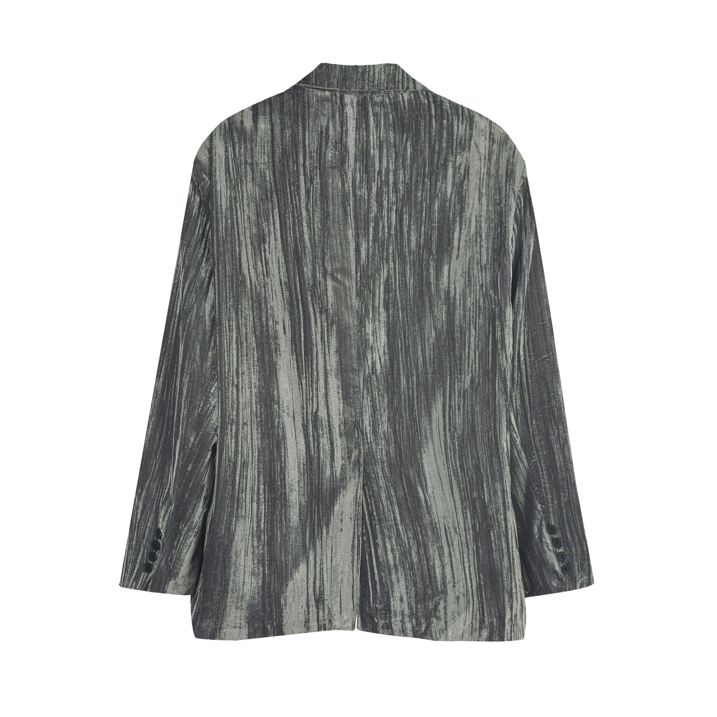 Padded Shoulder Fashionable All-matching Loose Suit Jacket