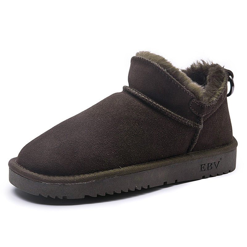 Snow Cotton Shoes Thick Non-slip Fashion Women's