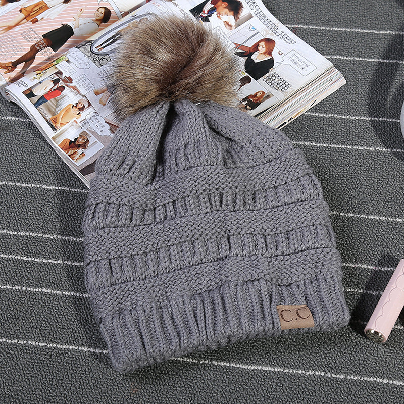 European And American Knitted Woolen Hat