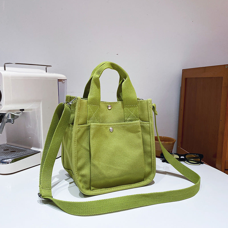Retro Simple Large Capacity Canvas Messenger Bag