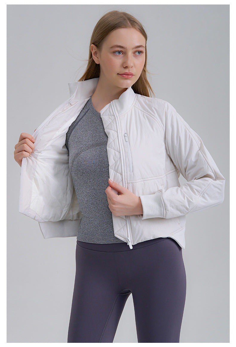 Zipper Short Woman Cotton Dress