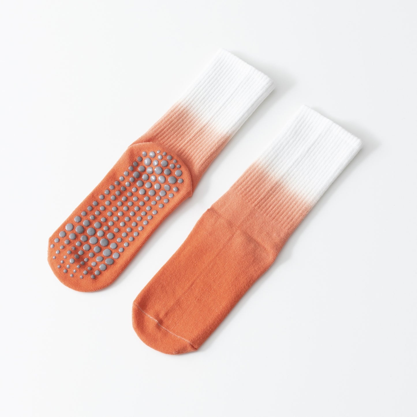 Hanging Dyed Yoga Socks Gradient Non-slip