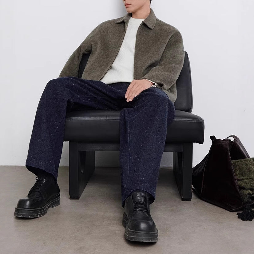 Double-sided Woolen Coat Men's Autumn And Winter