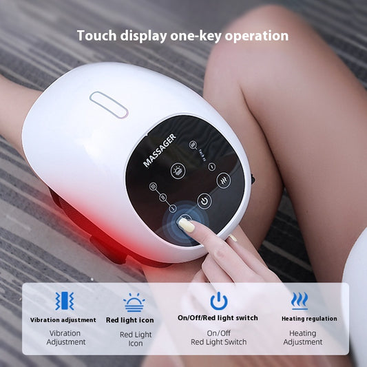 New Knee Massager Household Heating Red Light Vibration