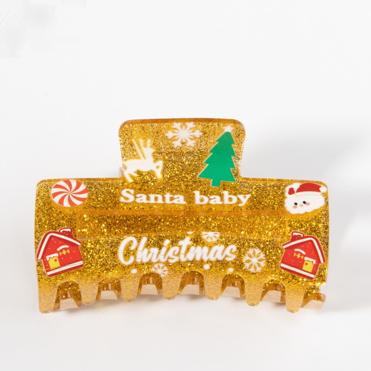 Female Creative Versatile Christmas Print Clip