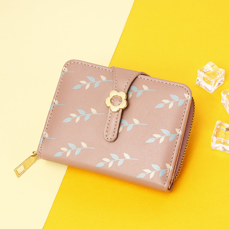 Clip Fastener Student Zipper Female Zero Wallet