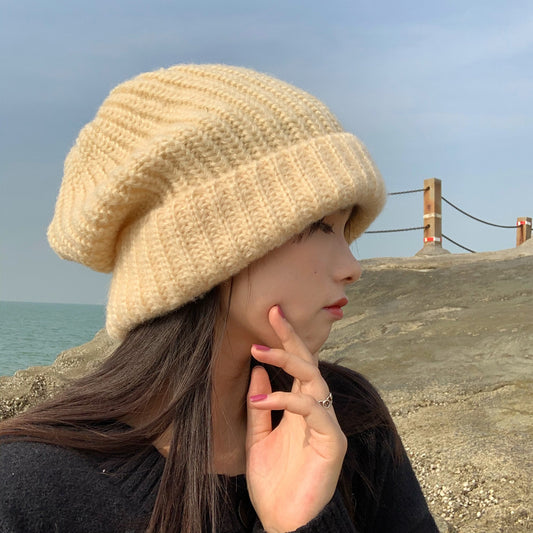 Women's Fashion Versatile Ear Protection Loose Hat