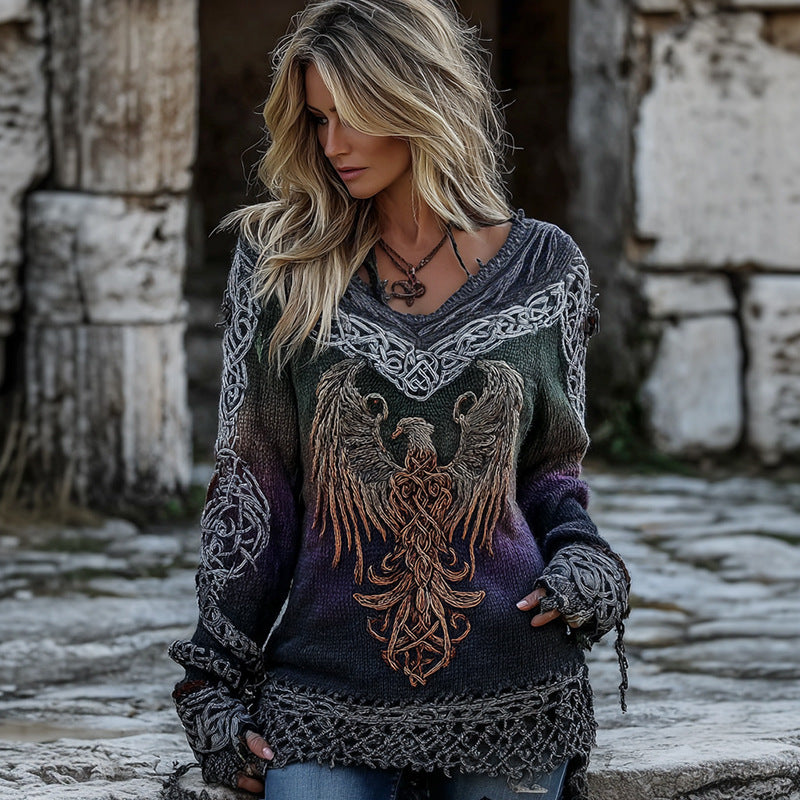 Loose Laid-back Soft Pullover Sweater For Women