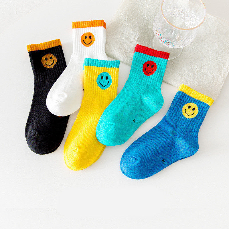 Cartoon Sports Children's Socks Autumn And Winter New