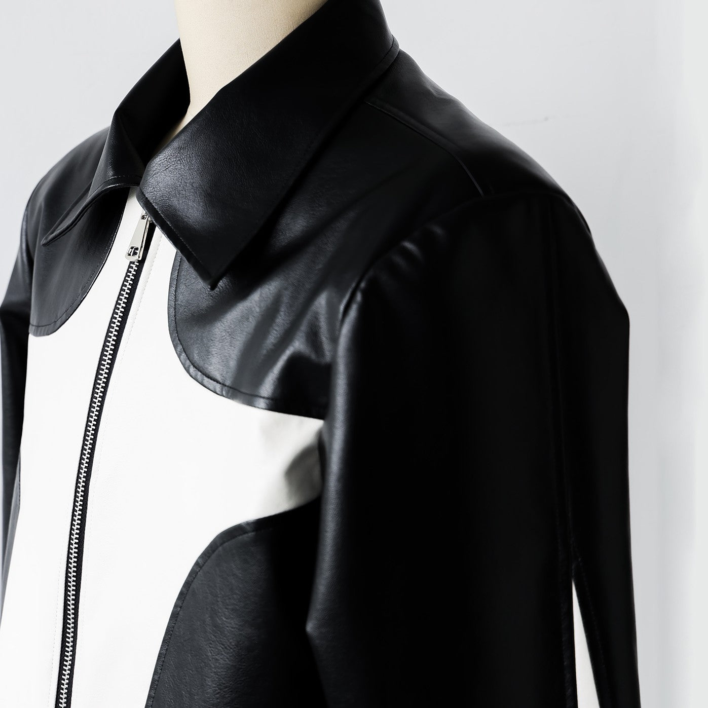 Autumn And Winter Advanced Design Sense Gang Handsome Pu Leather Jacket