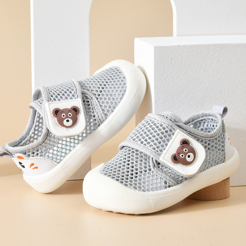 Summer Toddler Baby Non-slip Soft Bottom Infant Mesh Surface Shoes