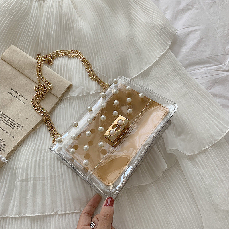 Transparent jelly bag