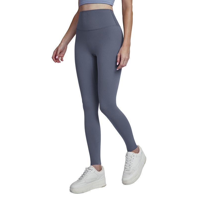 Thin Running Outerwear Fit Dispensing Non-side Seam Sports Trousers
