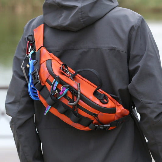 High-end Camouflage Waterproof Lure Waist Bag Multifunctional