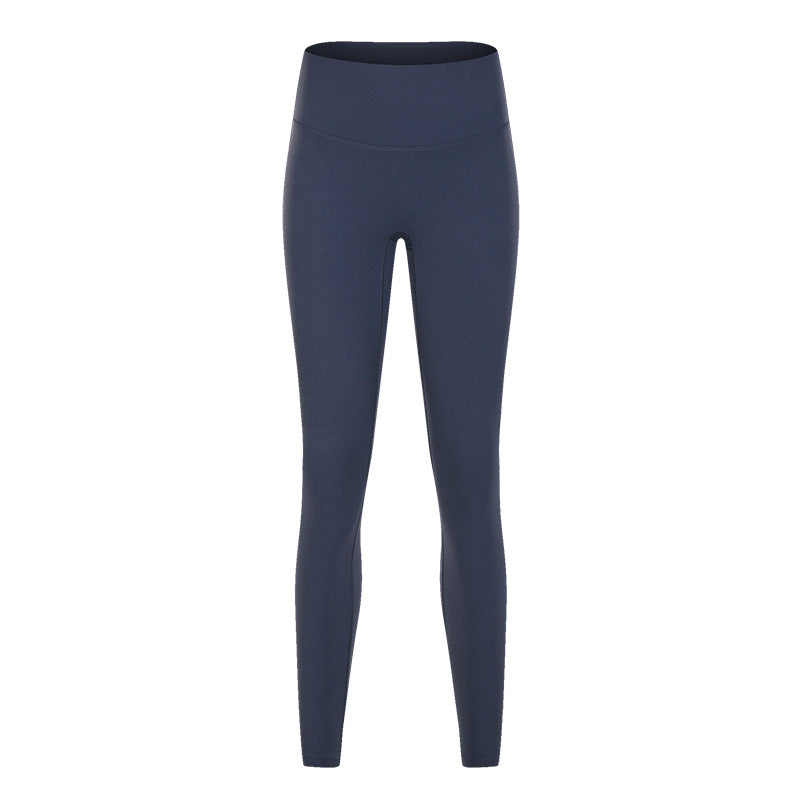High Waist Belly Contracting And Close-fitting Yoga Pants Women's European And American