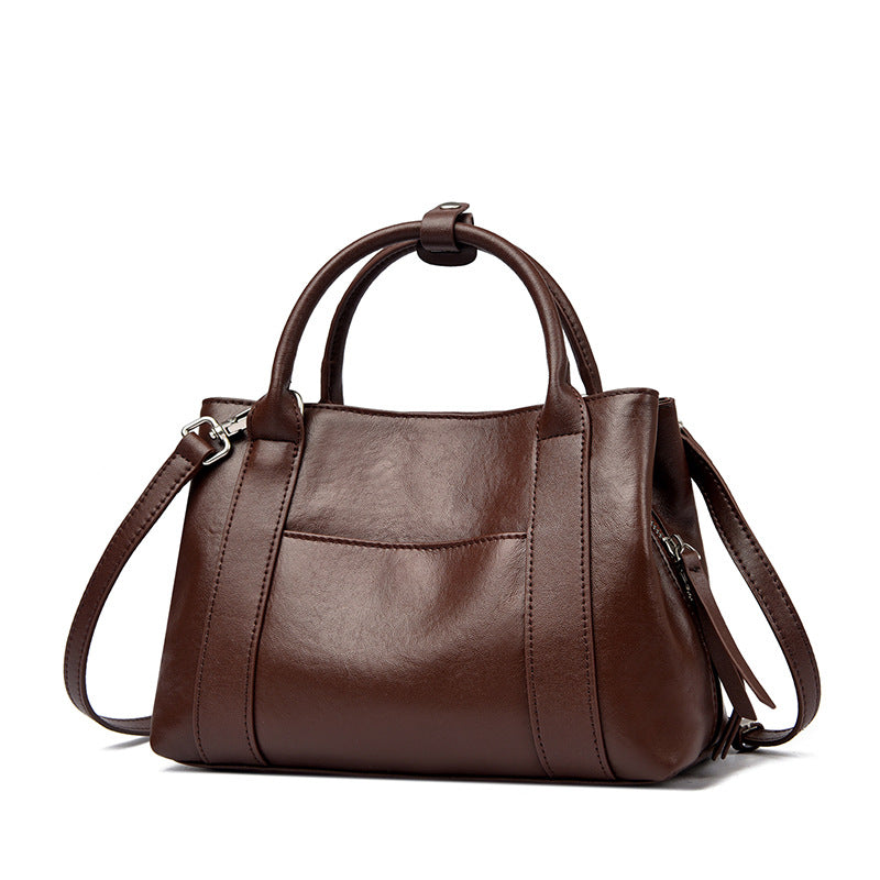 Klassisk design-crossbodytaske til modne kvinders daglige pendling