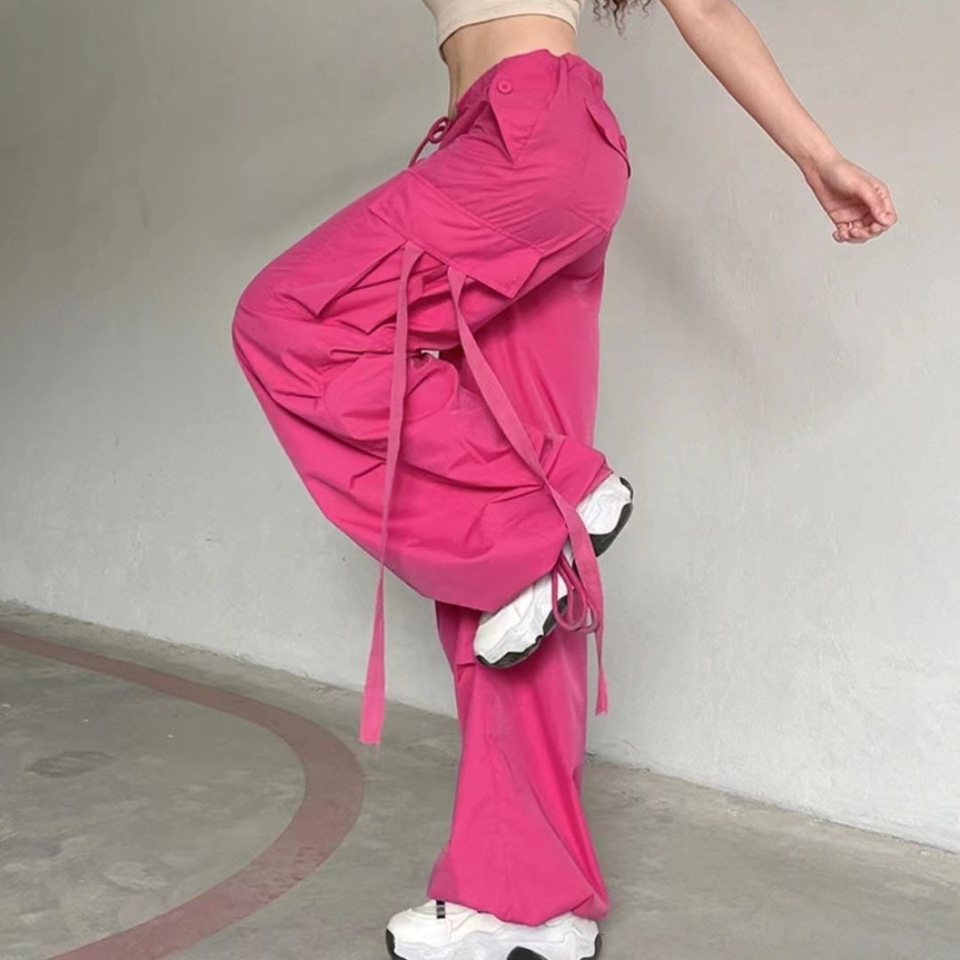 Women's Fashion Wide Leg Casual Trousers