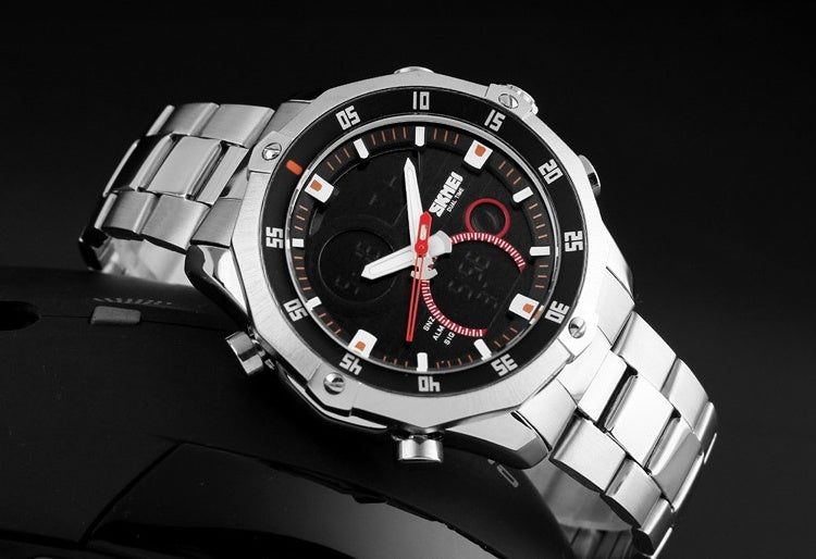 Calendar waterproof multifunctional watch