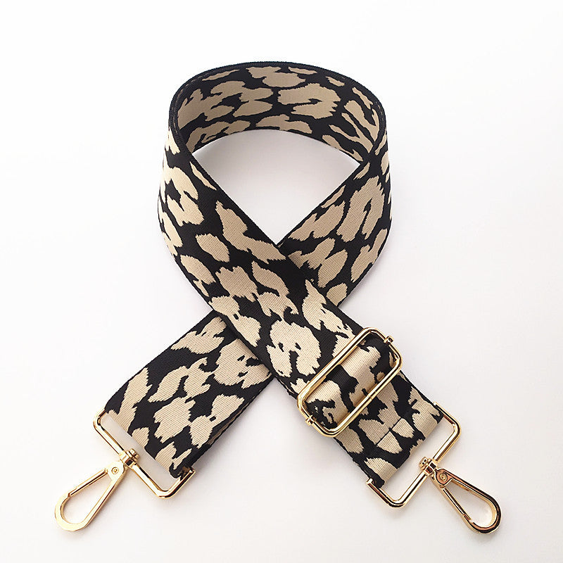 Wide Shoulder Strap Accessory Embroidery