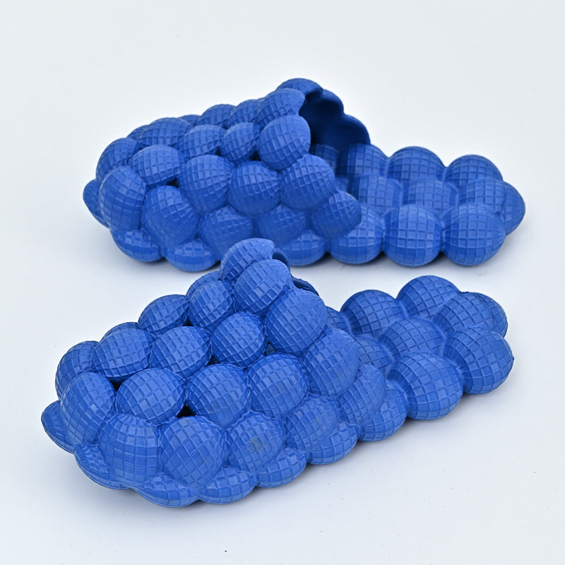 Outer Wear Creative Herringbone Baotou Thick-soled Bathroom Slippers