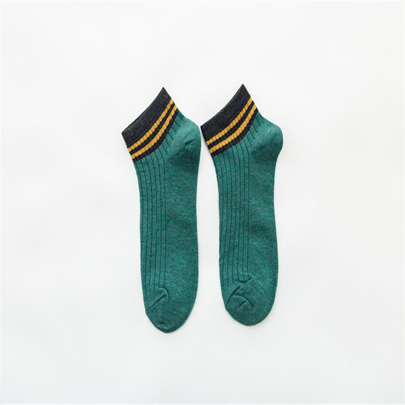 Student Socks All-Match Rainbow Breathable Stockings