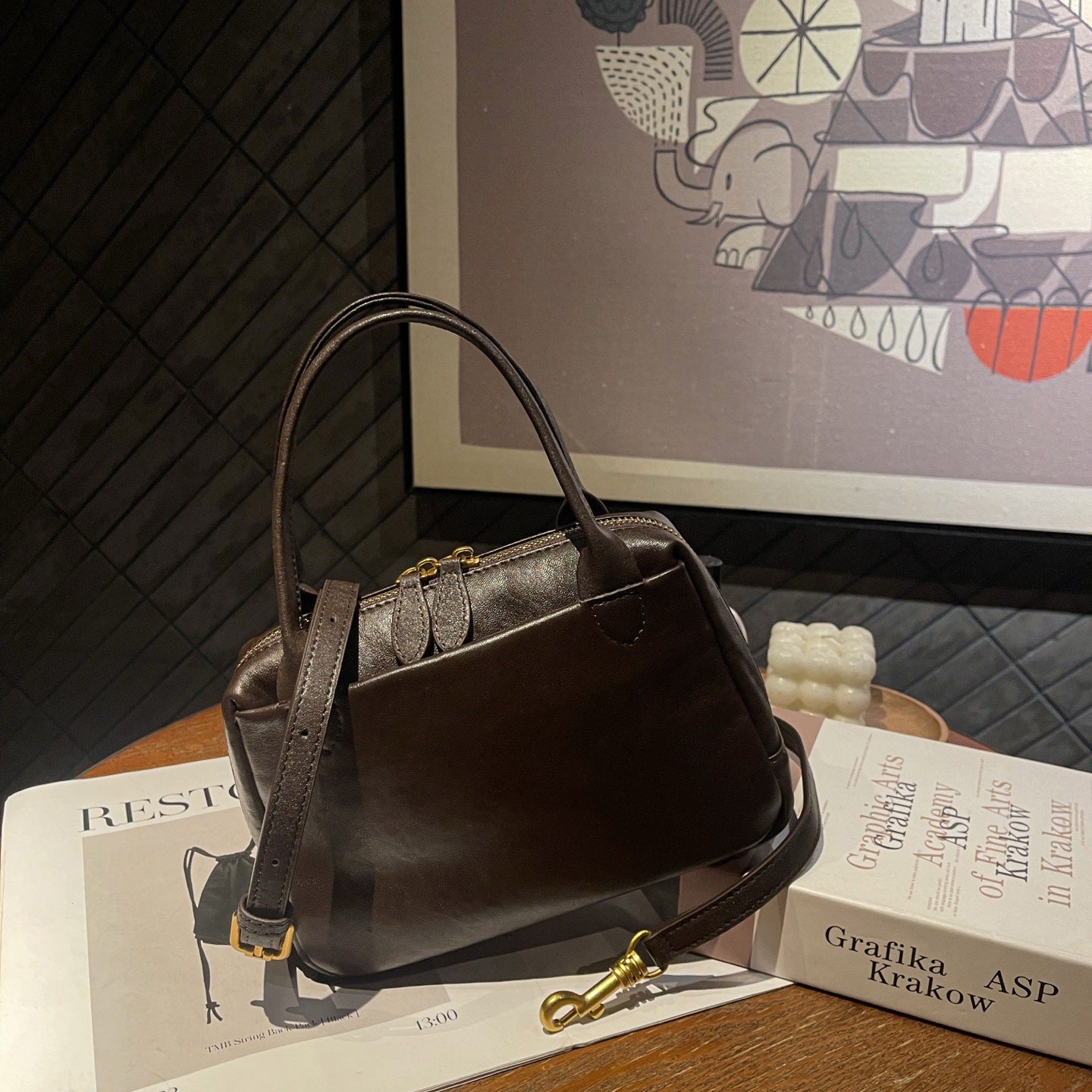 Cortex Casual Crossbodytaske med Lynlås til Kvinder